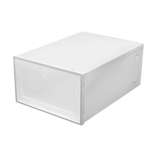 20Er-Pack Faltbarer Schuhkarton-Organizer, Stapelbar, Durchsichtiger Kunststoff, Sneaker-Schuhvitrine, Organizer, Behälter Für Den Schrank