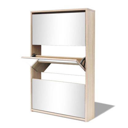 Schuhschrank Schuhregal Schuhkipper Kommode Spiegel Mehrere Auswahl Vidaxl