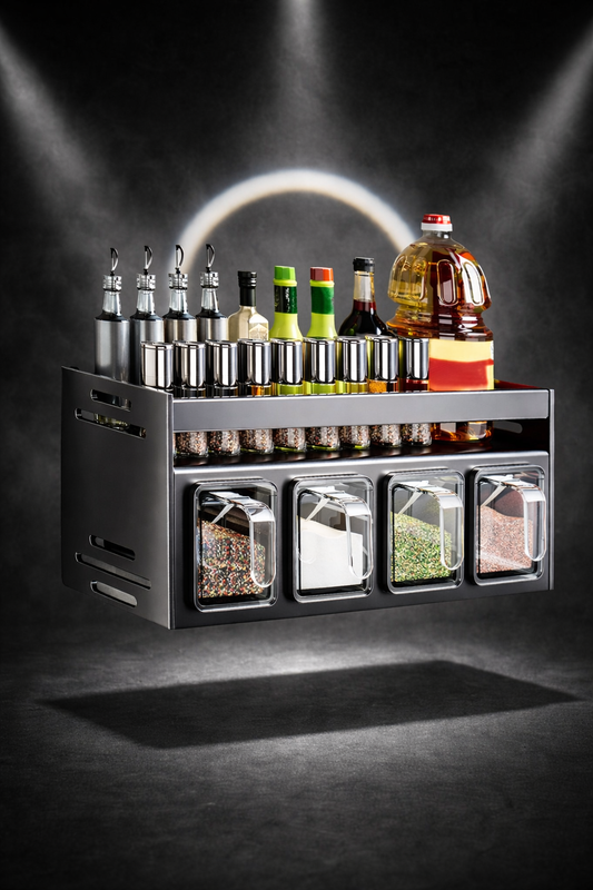 Gewürzhalter, Gewürz-Organizer Für Die Küche – Gewürz-Organizer-Regal – Multifunktionale Regale Zur Gewürzaufbewahrung