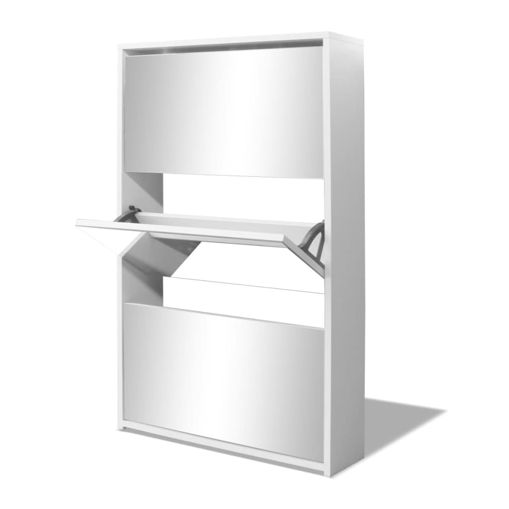 Schuhschrank Schuhregal Schuhkipper Kommode Spiegel Mehrere Auswahl Vidaxl