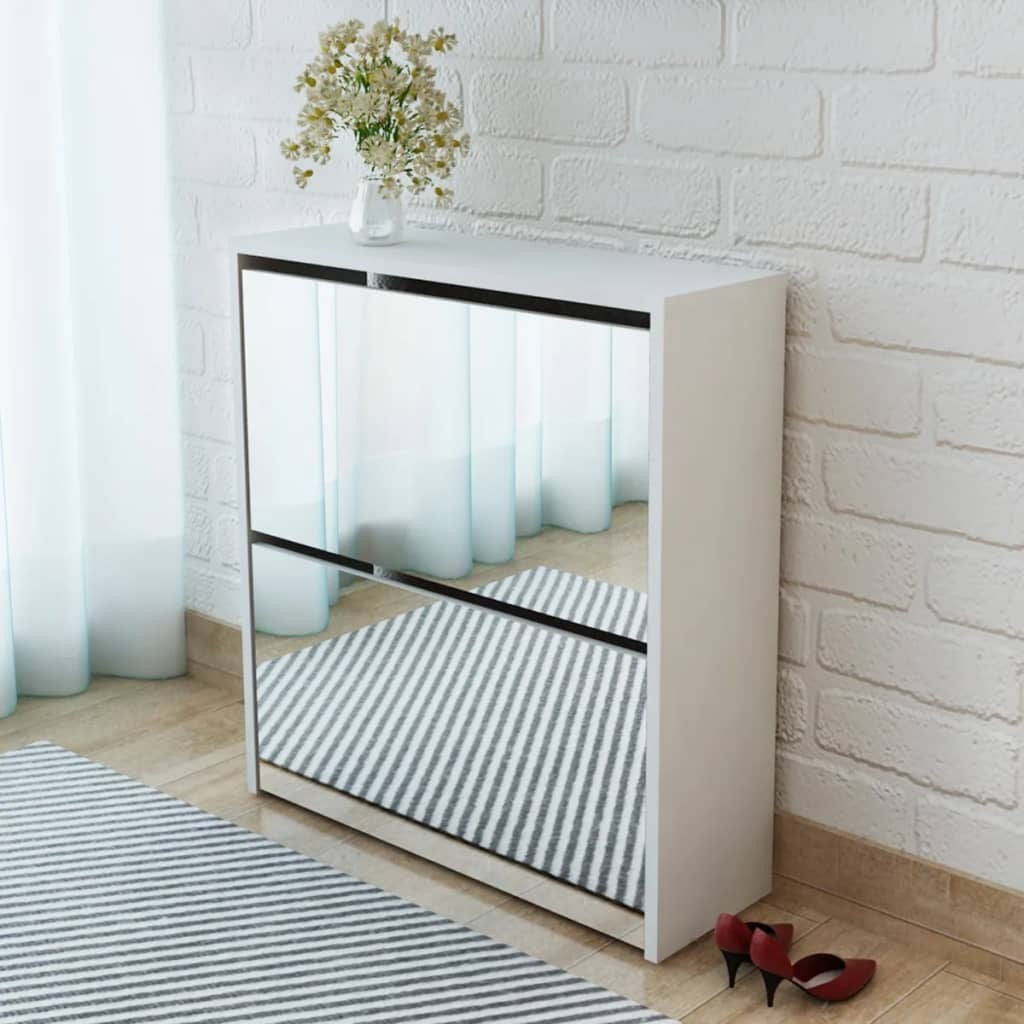 Schuhschrank Schuhregal Schuhkipper Kommode Spiegel Mehrere Auswahl Vidaxl