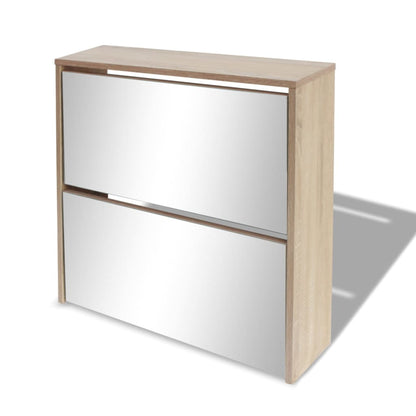 Schuhschrank Schuhregal Schuhkipper Kommode Spiegel Mehrere Auswahl Vidaxl