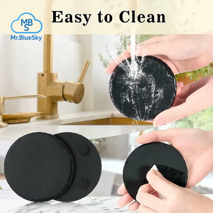 Untersetzer Aus Schwarzem Schiefer in Großen Mengen, Runde Tassenuntersetzer Zum Gravieren, Handgefertigte Getränkeuntersetzer, Bar-Untersetzer Mit Kratzfester Unterseite